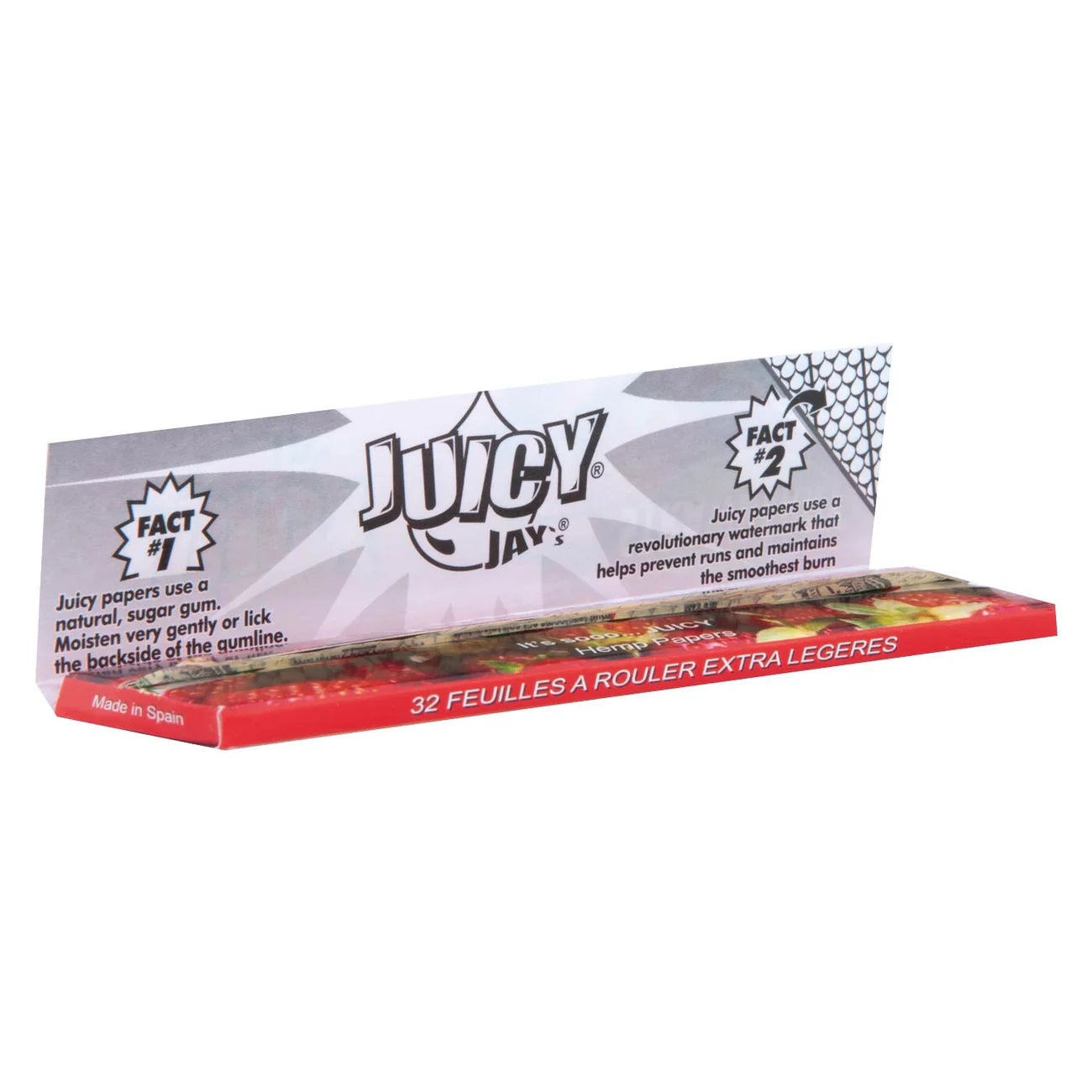 Juicy Jay's - Hemp Papers King Size Slim - Strawberry