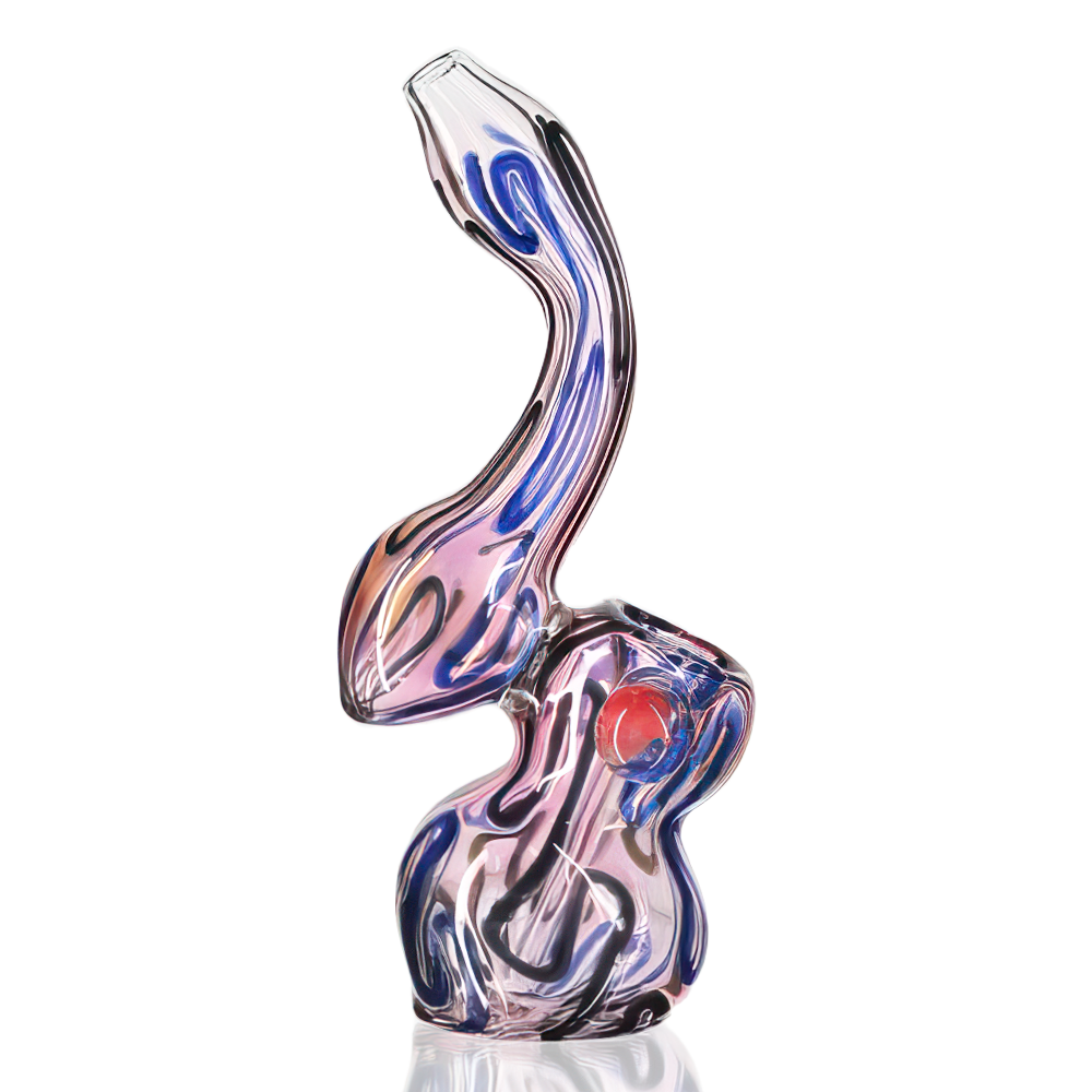 Agung - 17cm Glass Erb Bong - Clear left