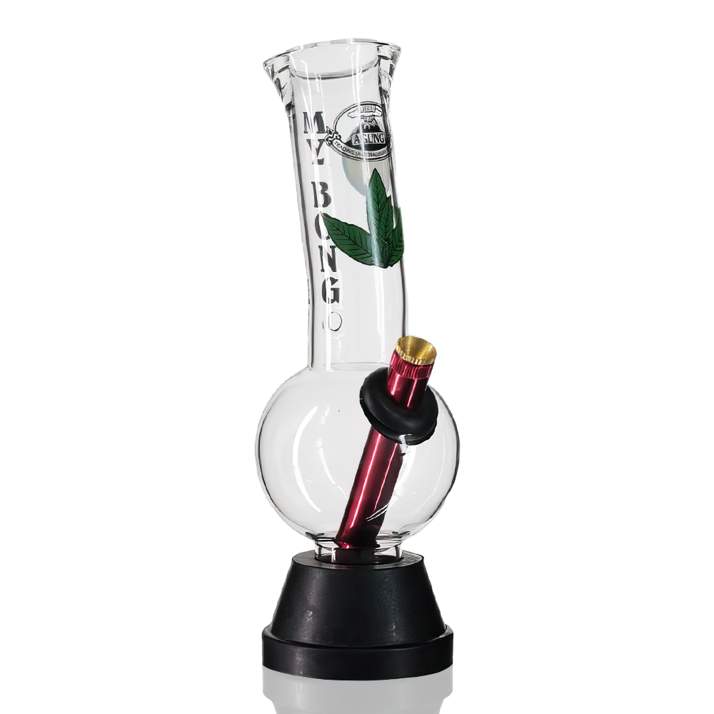 Agung - 23cm Mini Glass Doobie - Random Colour front 2