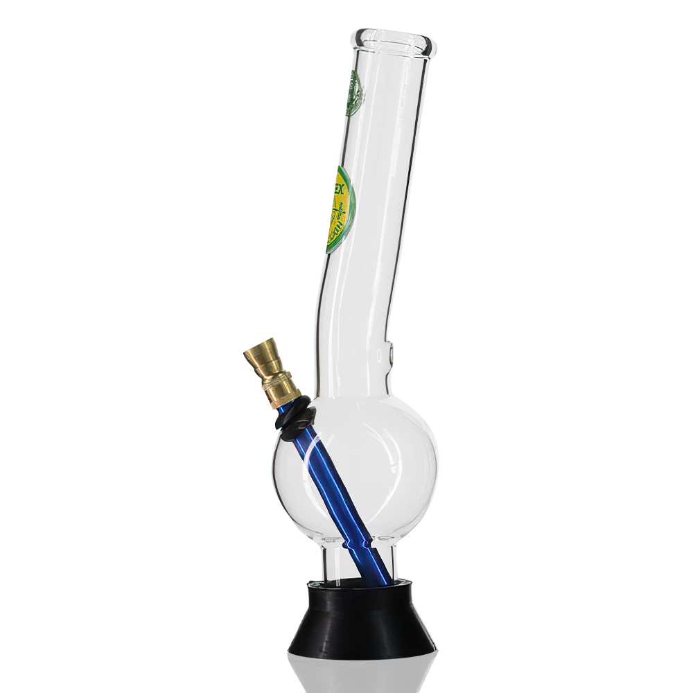 Agung - 27cm Mini Glass Bent Bubble Bong - Random Colour right