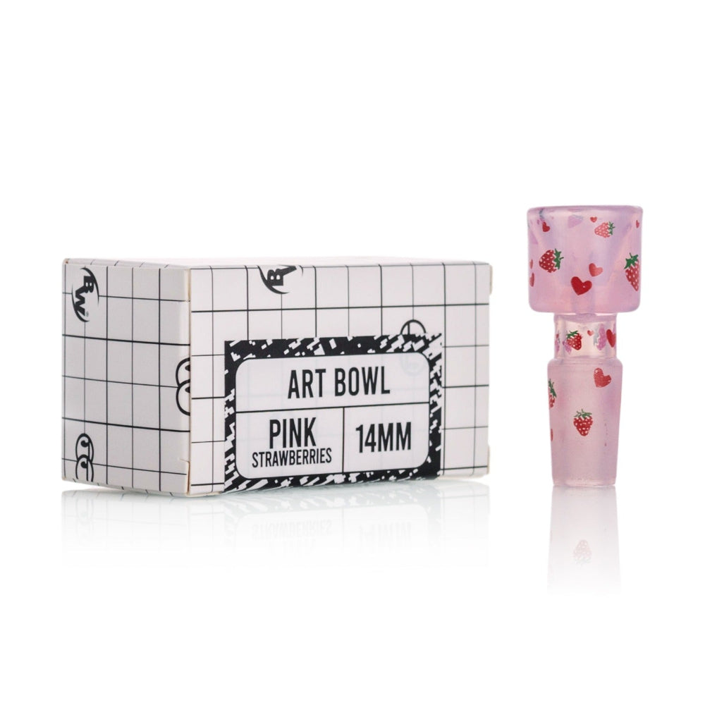Art Bowl - Pink Strawberries packaging