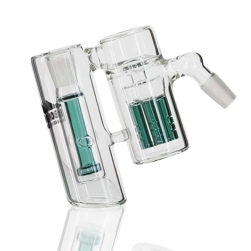 BW - Ash Catcher - Double Perc - Teal