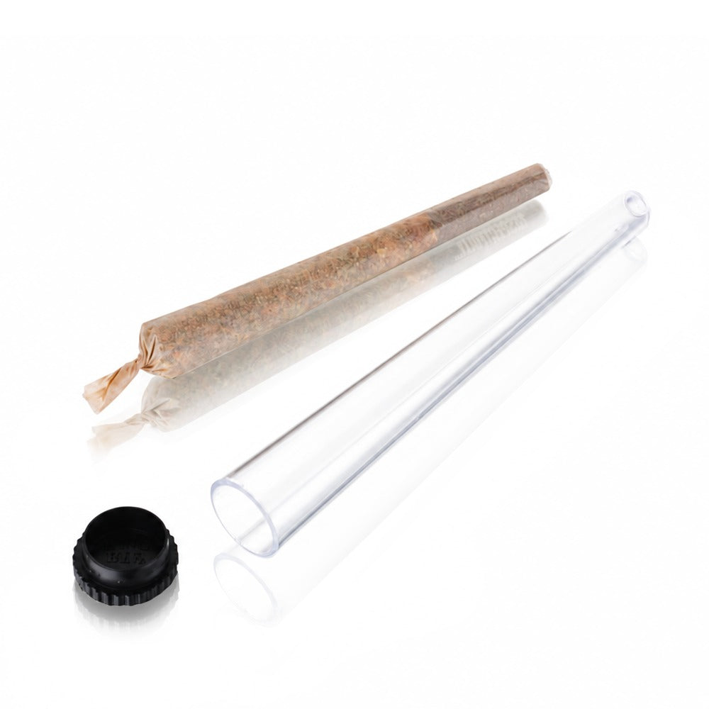 Bong Warehouse Doob Tube Components - Clear Tube with Cap and Joints