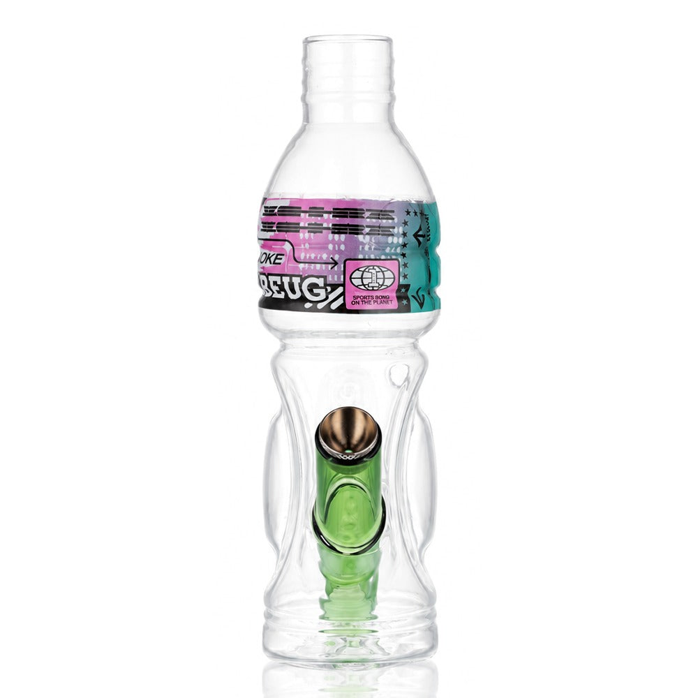 Gatorbeug G2 Mini Glass Bottle Bong 18.5cm - Pink
