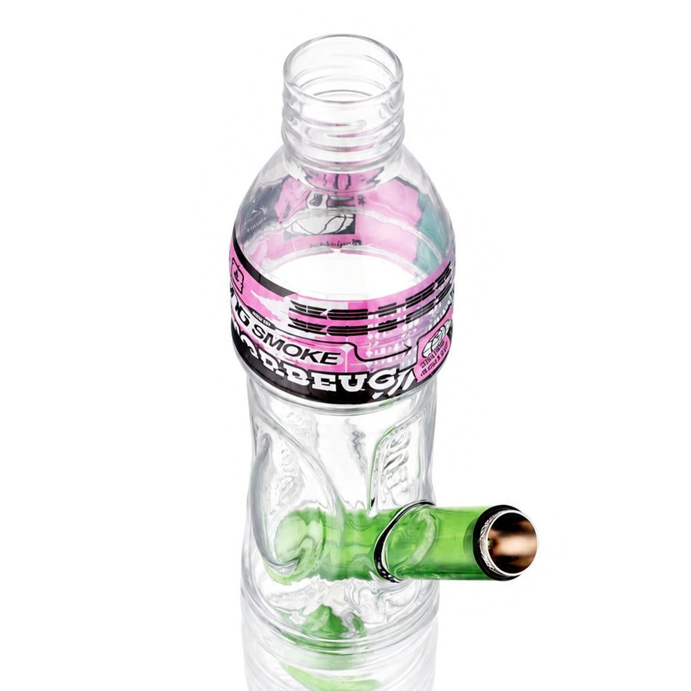 Gatorbeug G2 Mini Glass Bottle Bong 18.5cm - Pink