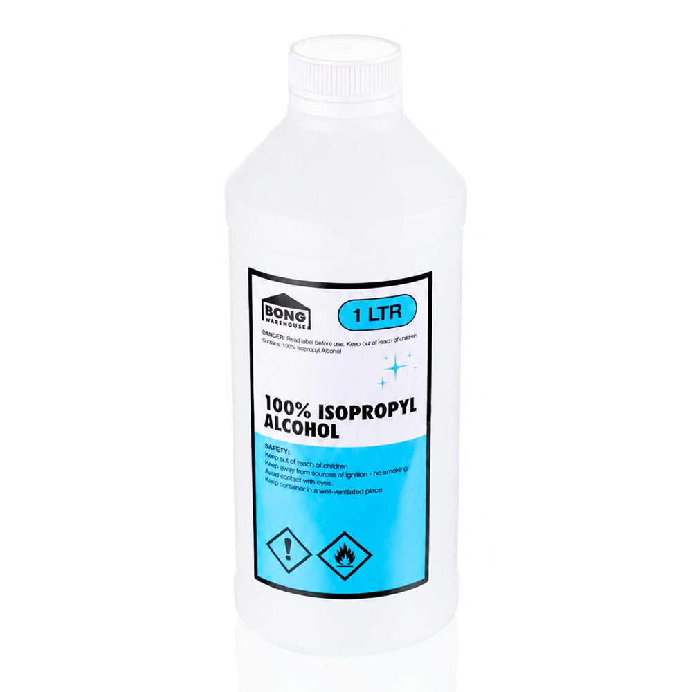 1L Isopropyl Alcohol Bong Cleaner – Front View | Bong Warehouse