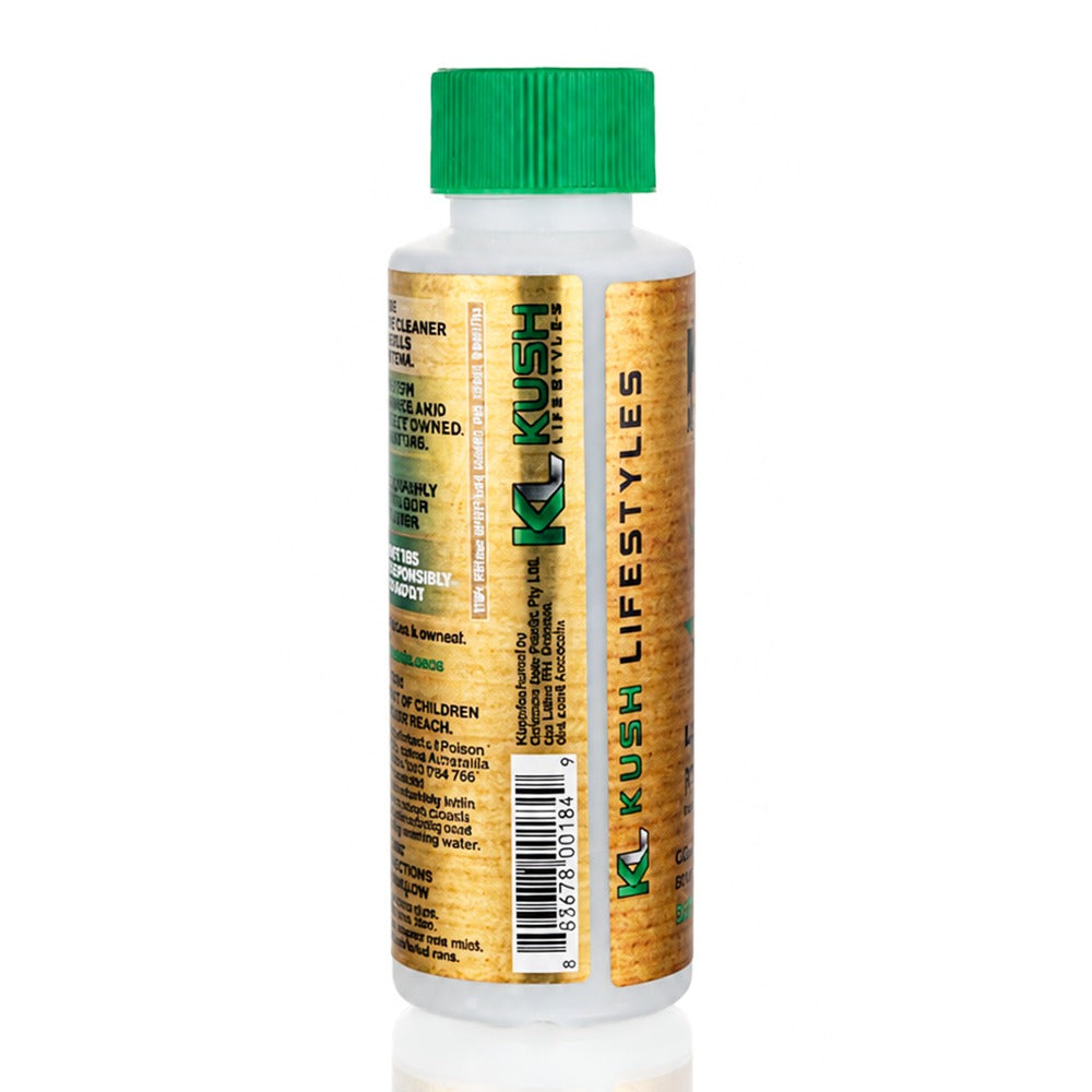 Kush Kleen 162g pipe cleaner back angle view – environmentally friendly resin remover