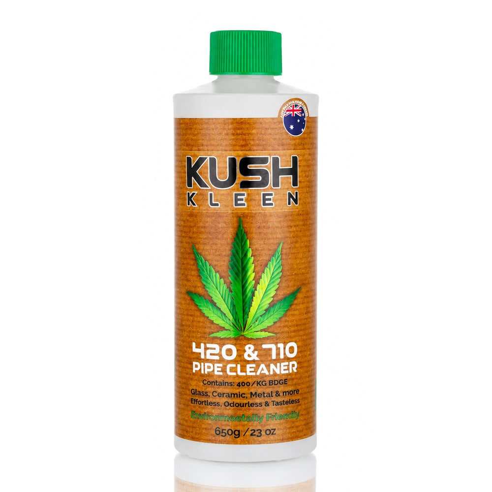Kush Kleen 650g 420 & 710 Pipe Cleaner – Australian owned, environmentally friendly bong cleaner