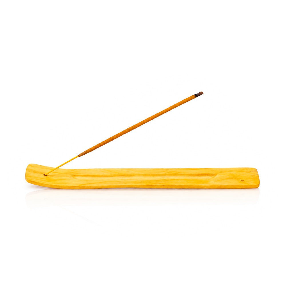 BW Natural Wooden Incense Stick Holder Side View 02