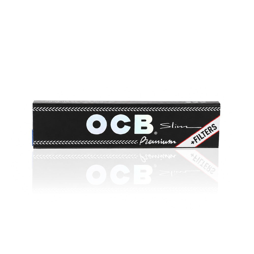 OCB - Slim Premium Rolling Papers - King Size + Tips