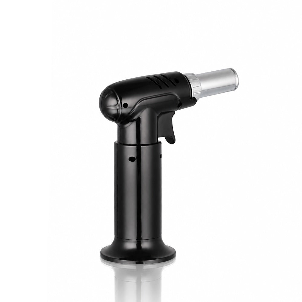 BW - Triple Flame Windproof Jet Torch Lighter - Black