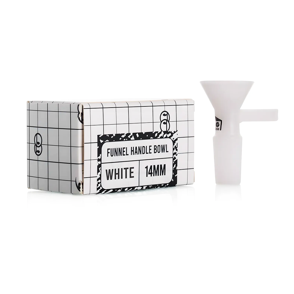 BW - Funnel Handle (Bowl) 14mm Male - White box