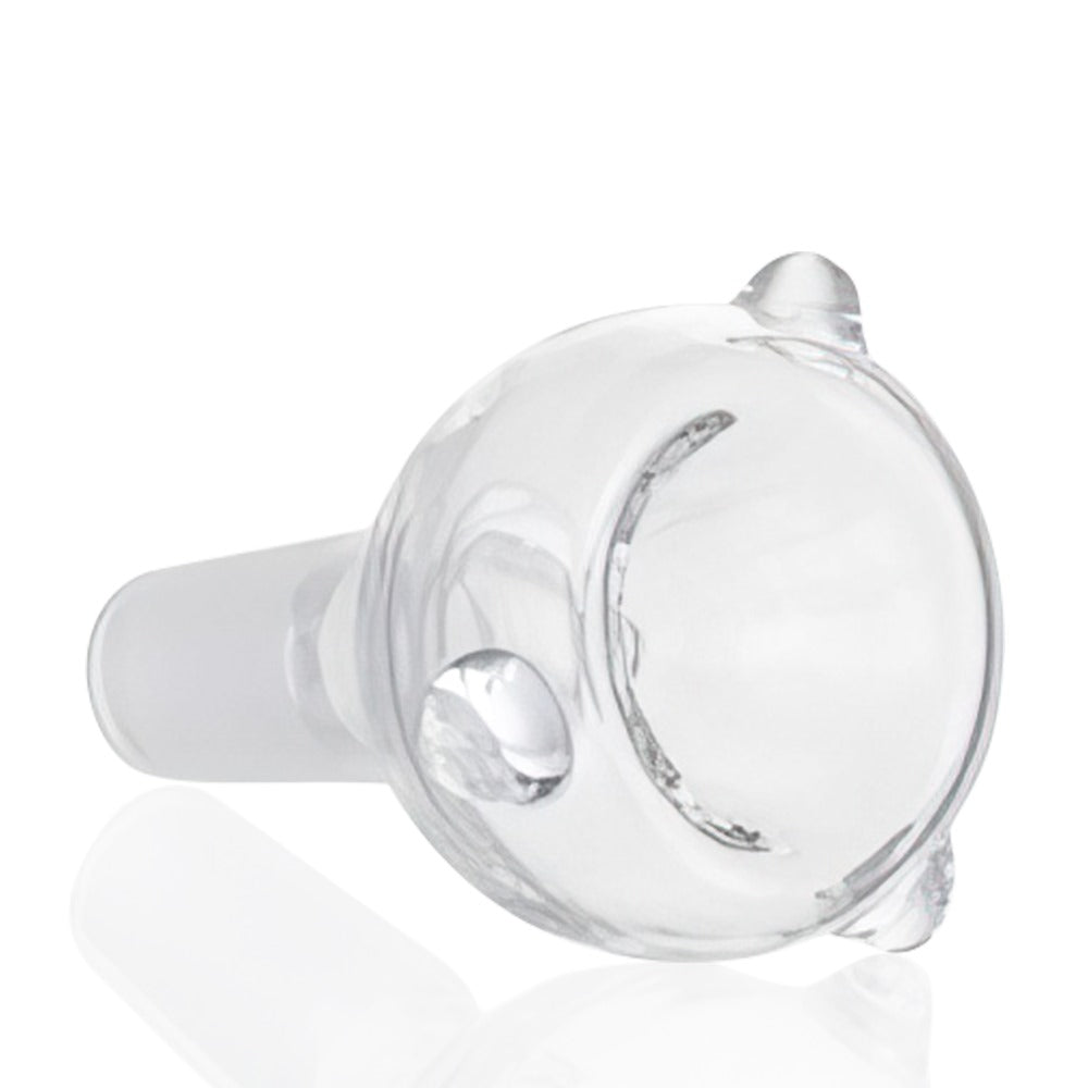 BW - Glass Bubble Cone Piece (Bowl) 14mm Male - Clear top