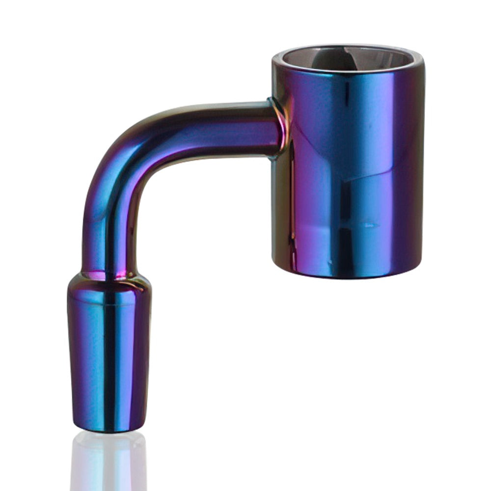 Bong Warehouse - Glass Quartz Banger - Rainbow left side