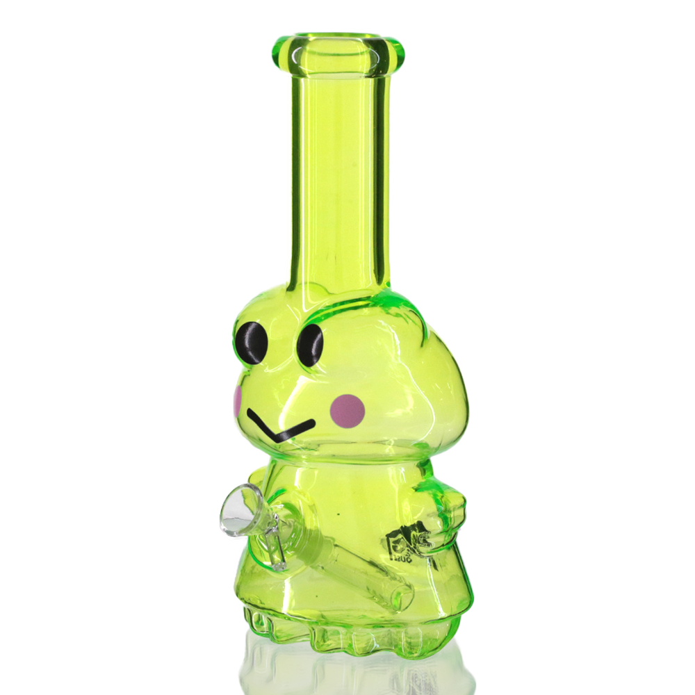 Bong Warehouse 3D Kerroppi Cute Bong 22cm - Green - Back View