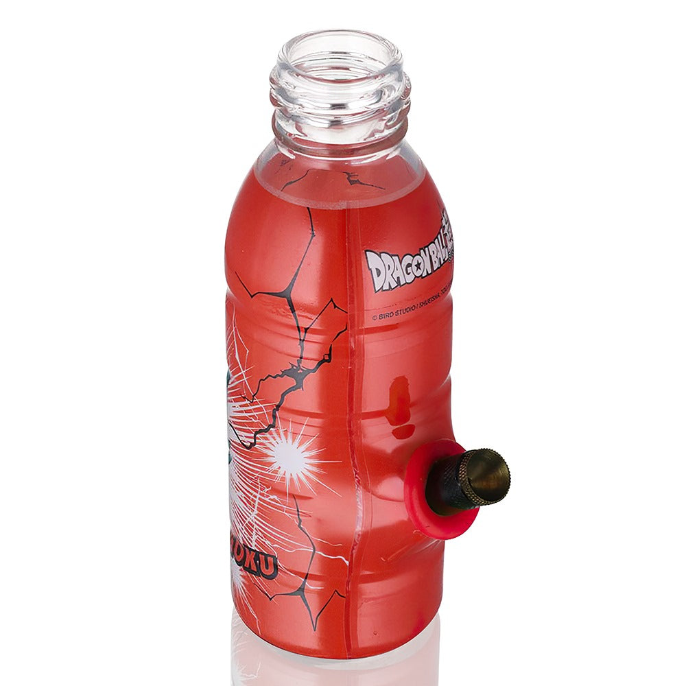 BW - Mini Bottle 17.5cm Glass Bong - Orange Goku top