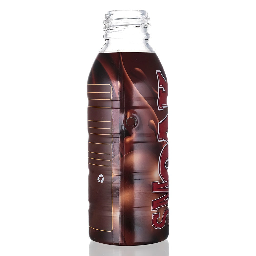 BW - Mini Bottle 17.5cm Glass Bong - SmOak Chronic back shottie hole