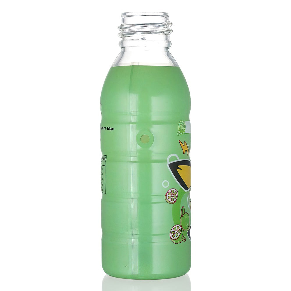 Bong Warehouse Mini Pikachu Bottle Bong 17.5cm in Green - Side View