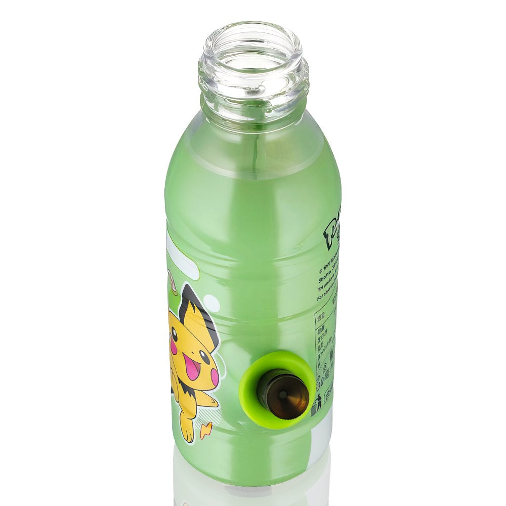 BW - Mini Pikachu Bottle Bong 17.5cm - Green top view