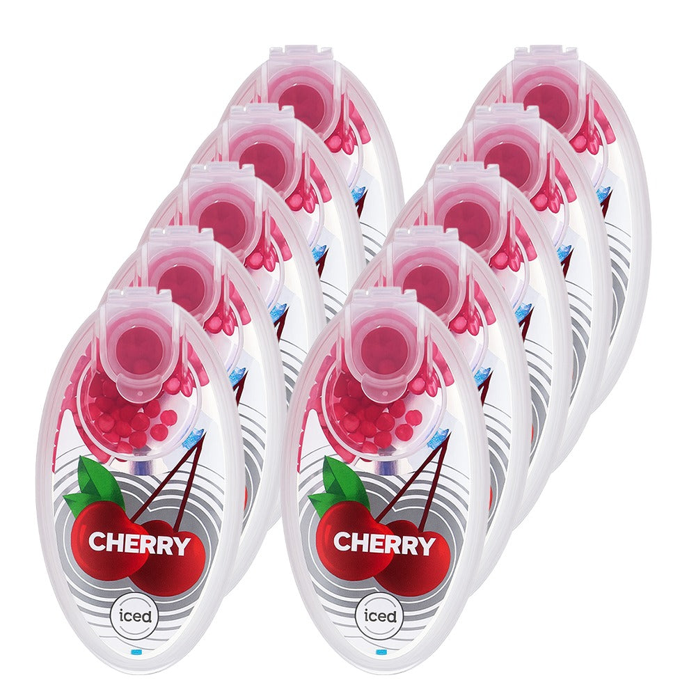 BW - Cigarette Popper Flavour Balls Crushballs Crush Balls - Cherry 10 Pack - 1000 balls 100 Balls