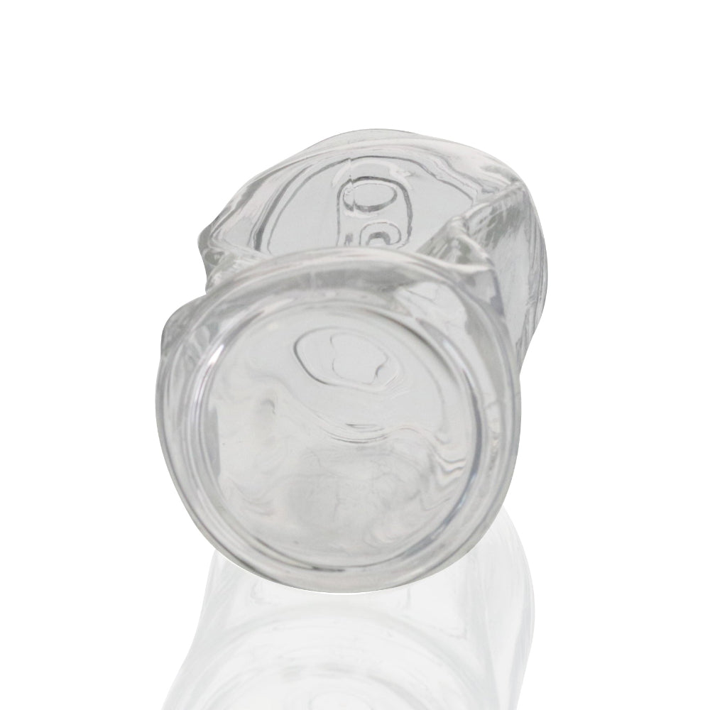 Bong Warehouse - Cute Glass Soda Can Bong - Clear back