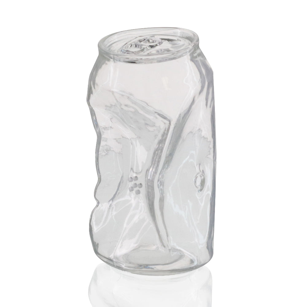 Bong Warehouse - Cute Glass Soda Can Bong - Clear standing