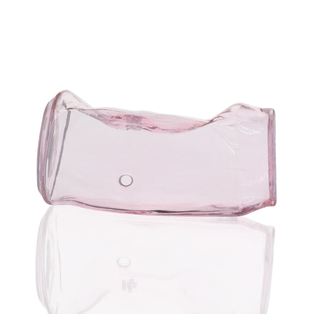 Bong Warehouse - Cute Glass Soda Can Bong - Pink side