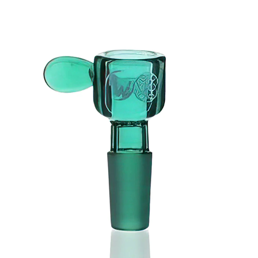 Bong Warehouse - Daily Handle (Bowl) 14mm Male - Teal front