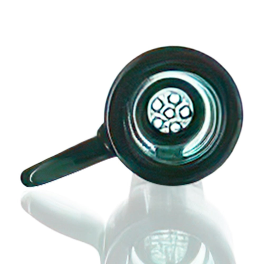 Bong Warehouse - Daily Handle (Bowl) 14mm Male - Teal top