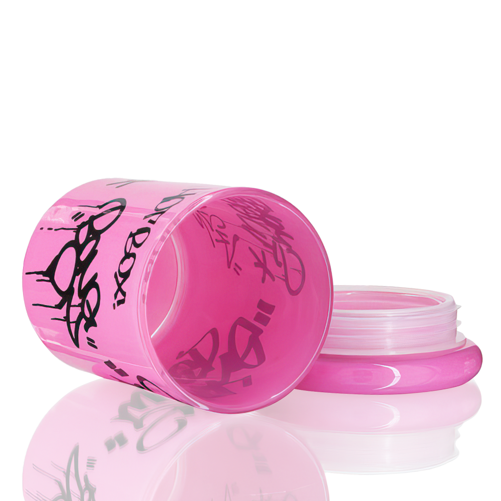 Bong Warehouse - Stash Jar - Smoke Weed - Pink open