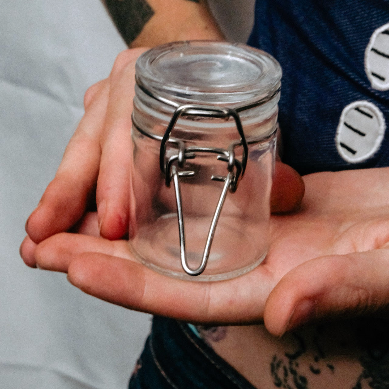 Bong Warehous Clear Stashg Jar for bong smoking