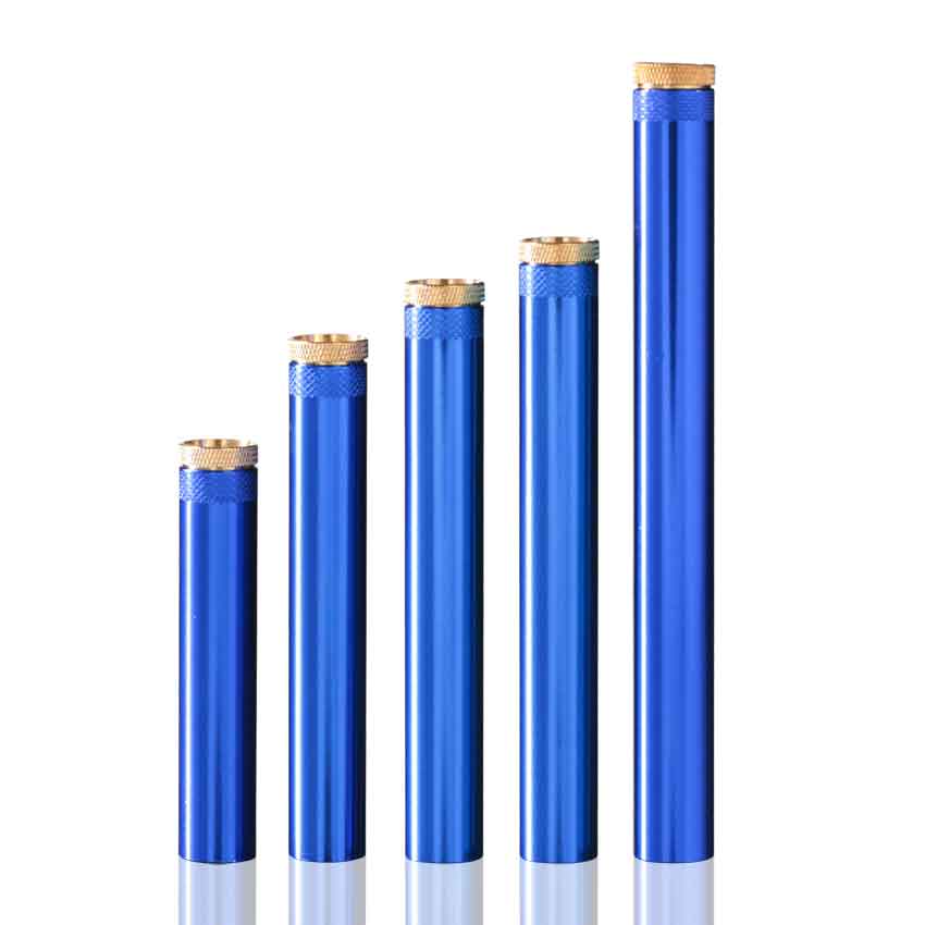 Classic Bong Metal Stem - Cobalt Blue all sizes