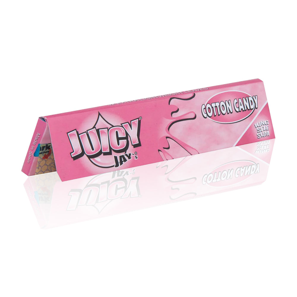 Juicy Jay's - Hemp Papers King Size Slim Cotton Candy