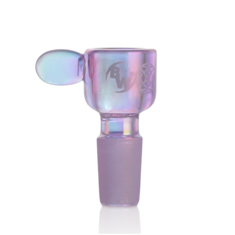 Bong Warehouse - Daily Handle (Bowl) 14mm Male - Purple Unicorn
