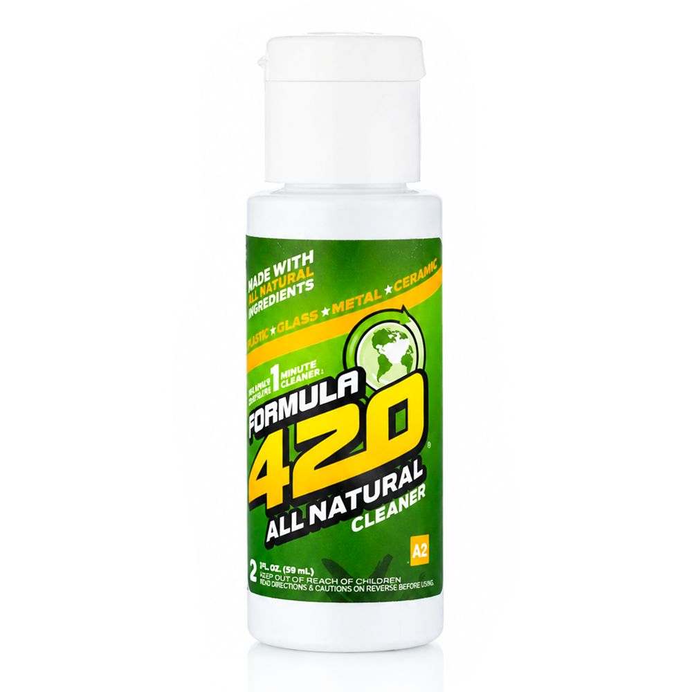 Formula 420 All Natural Cleaner 2oz - front view of bottle