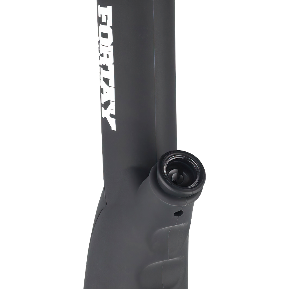 Fortay At Large - 24cm Silicone Gripper Bong - Black cone