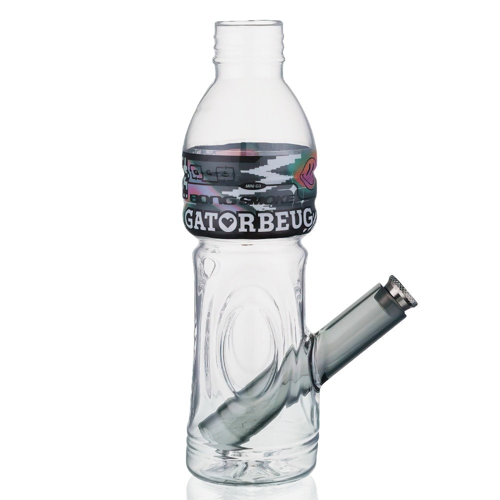Gatorbeug - G3 18.5cm Mini Glass Bong - Grey side