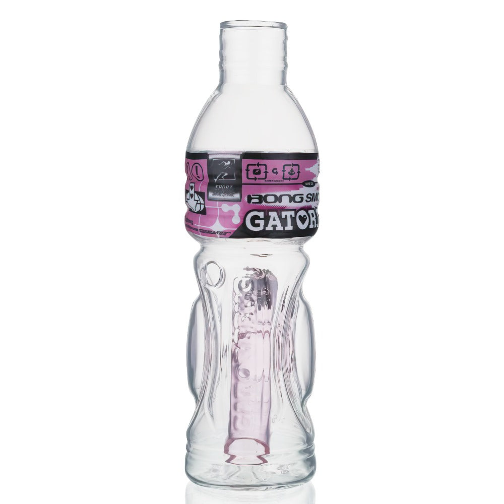 Gatorbeug - G3 18.5cm Mini Glass Bong - Pink back