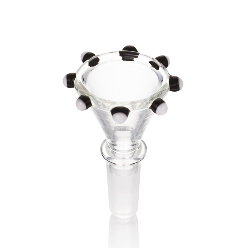 Glass Cone Piece YX-AS79 Black