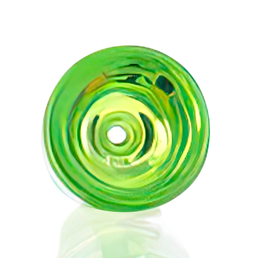 Bong Warehouse - Art Bowl 14mm Male -Green Anime