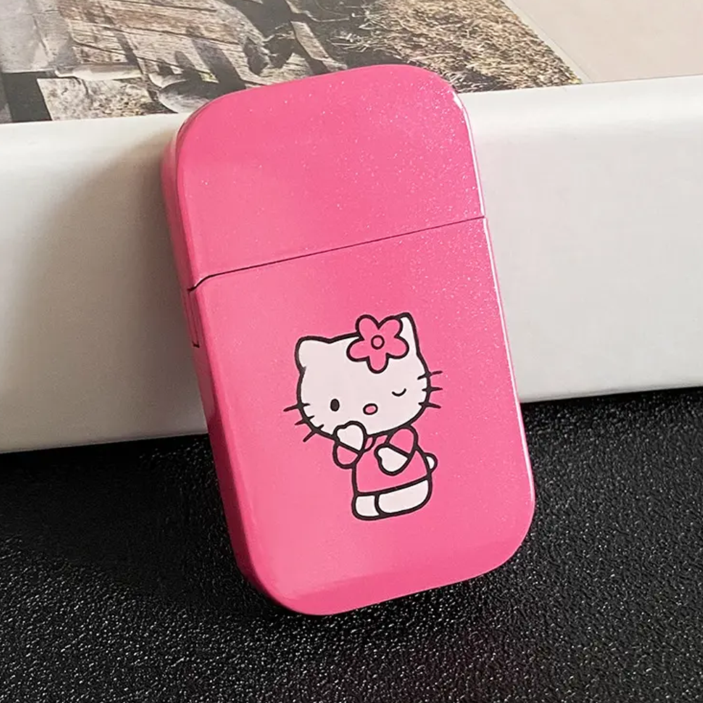 Hello Kitty - Jet Lighter - Pink standing