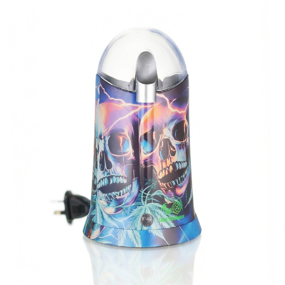 Electric Weed grinder Kmart coffee grinder Skulls and weed Leafs