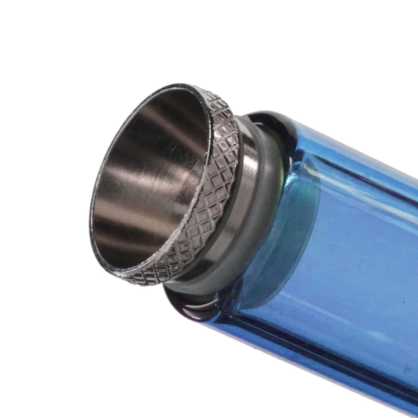 Gatorbeug - G2 Mini Glass Bong 18.5cm - Blue stem and cone