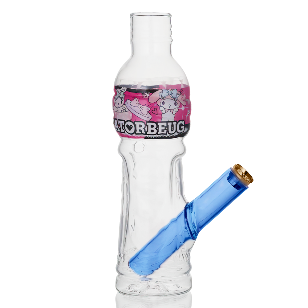 Gatorbeug - Hello Kitty G3 18.5cm Mini Glass Bong - Blue
