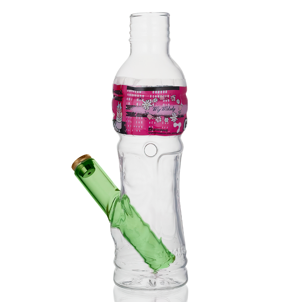 Gatorbeug - Hello Kitty G3 18.5cm Mini Glass Bong - Green