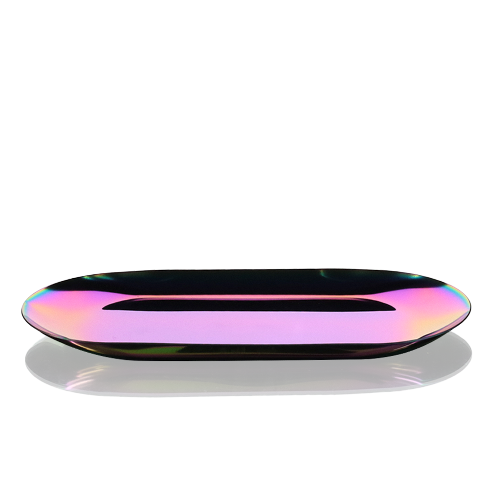 Metal Rolling Tray - Rainbow glat