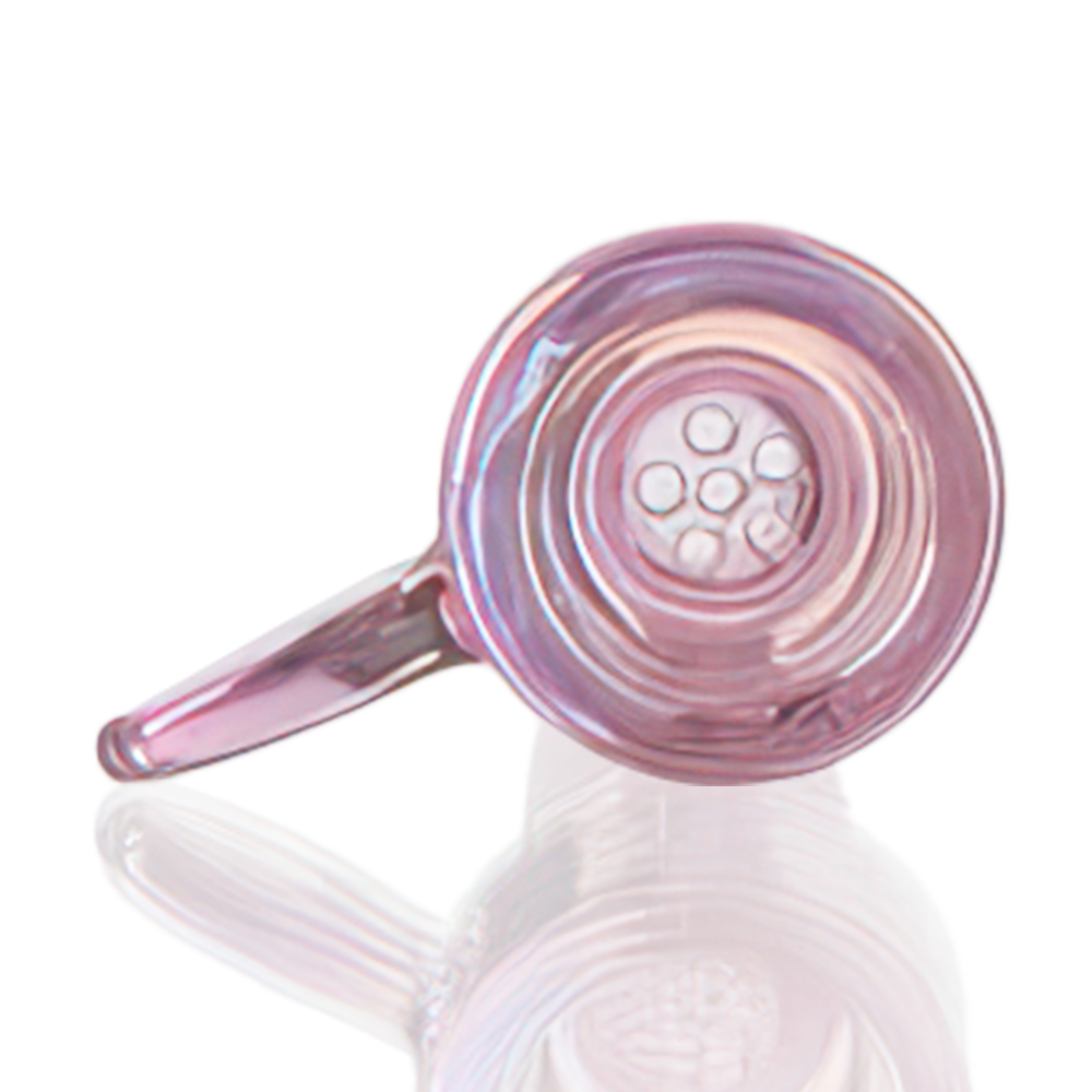 Bong Warehouse - Daily Handle (Bowl) 14mm Male - Pink Chrome