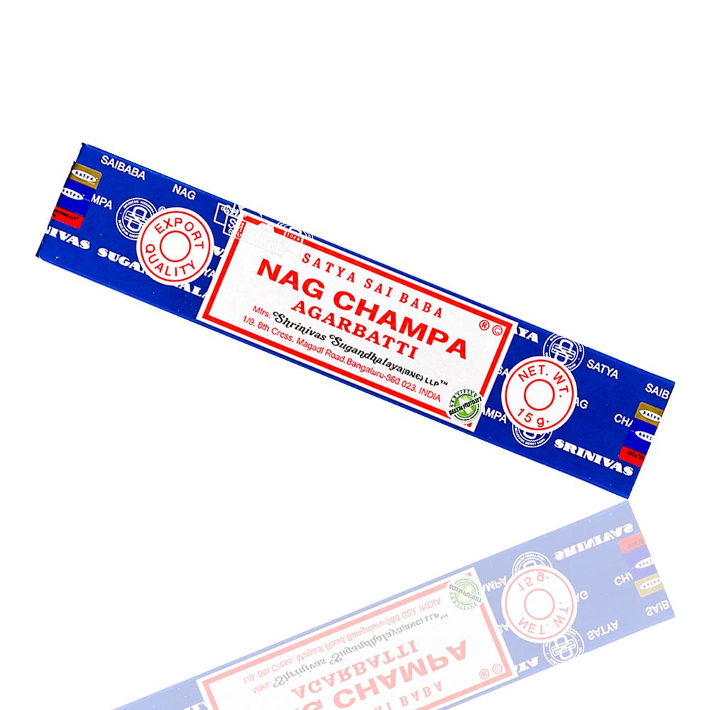 Satya Nag Champa Agarbatti Incense Sticks 15g included in the Good Vibes incense gift pack | Bong Warehouse