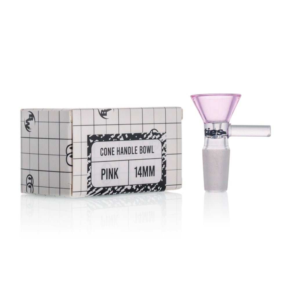 Shotties™ - Cone Handle (Bowl) 14mm Male - Pink