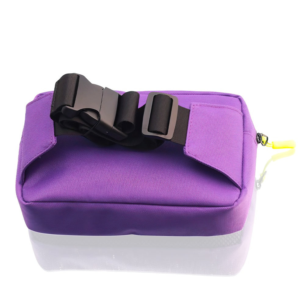 Shotties - Smell Proof Side Bag - Purple back